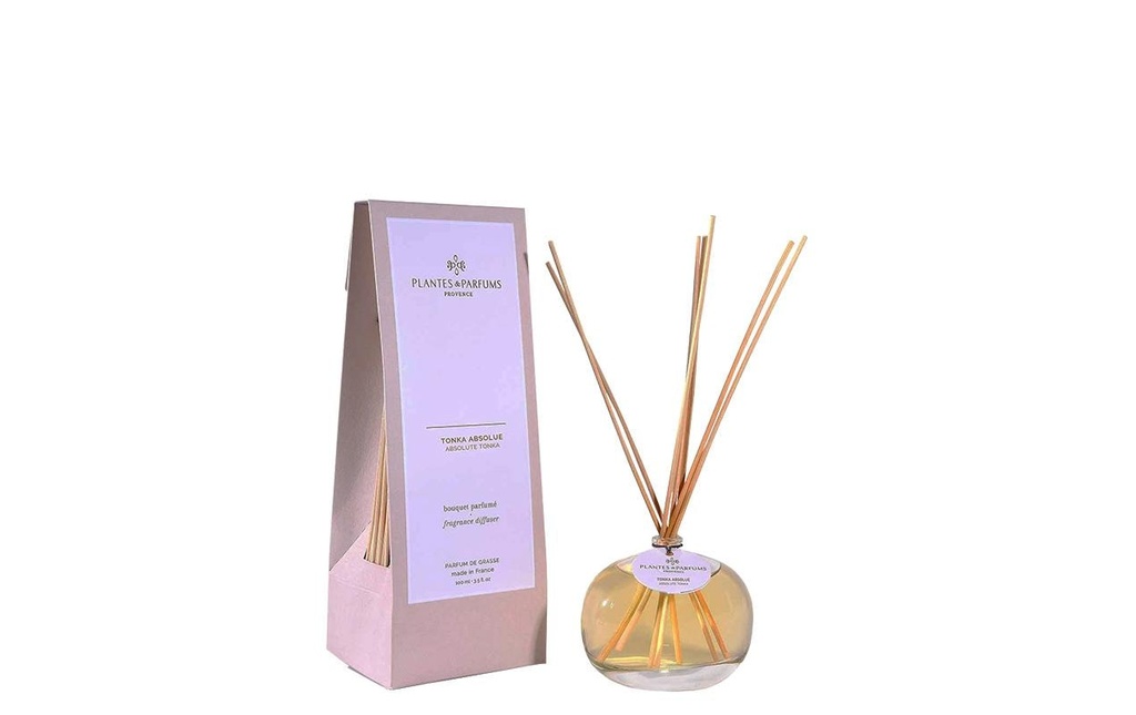 Plantes & Parfums Bâtonnets parfumés Tonka Absolue 100 ml