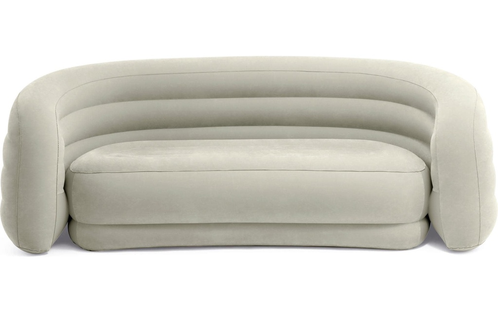 Intex Canapé gonflable Curved 229 x 109 x 81 cm, olive/beige