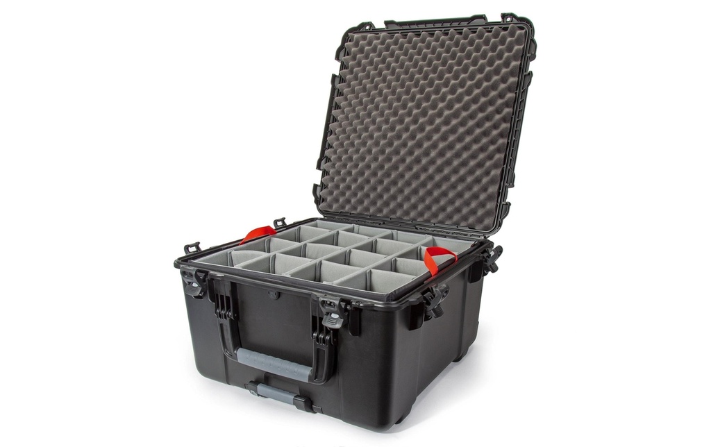 Nanuk Mallette en plastique 970 - avec séparateur Noir