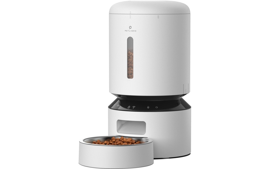 Petlibro Distributeur de nourriture Granary Wifi Feeder, 5 l, blanc