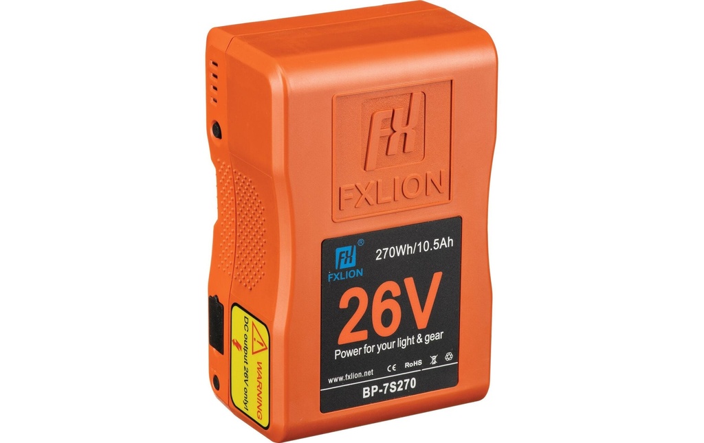 FXLion Batterie pour caméra vidéo 26V / 270Wh V-Mount