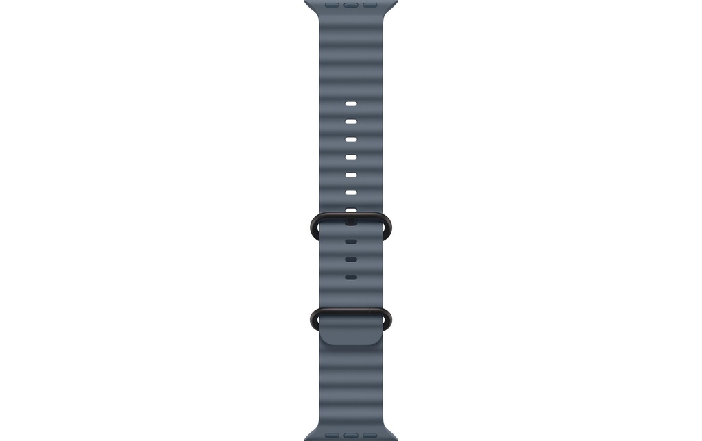 Apple Ocean Band 49 mm Anchor Blue Black Titanium