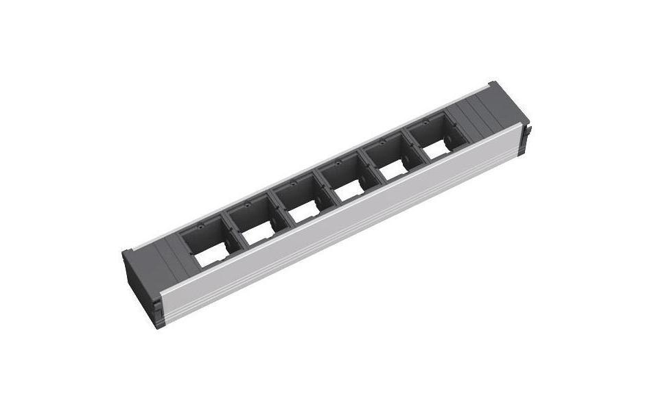 Bachmann Bloc multiprises d’encastrement CONI 6x ABD 6x ABD