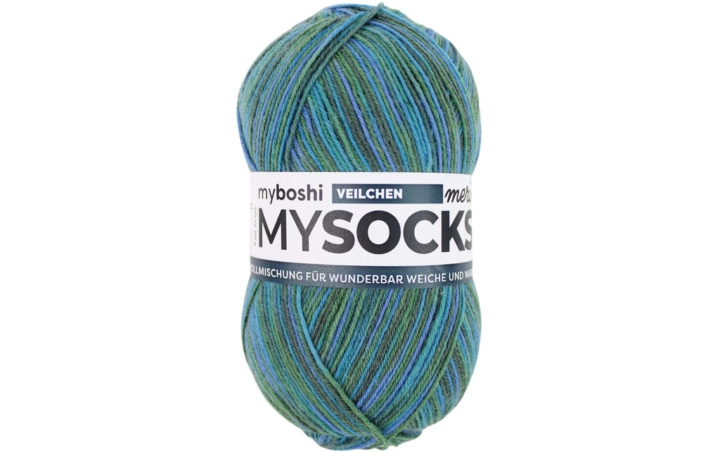 myBoshi Laine Mysocks Mérinos Violettes