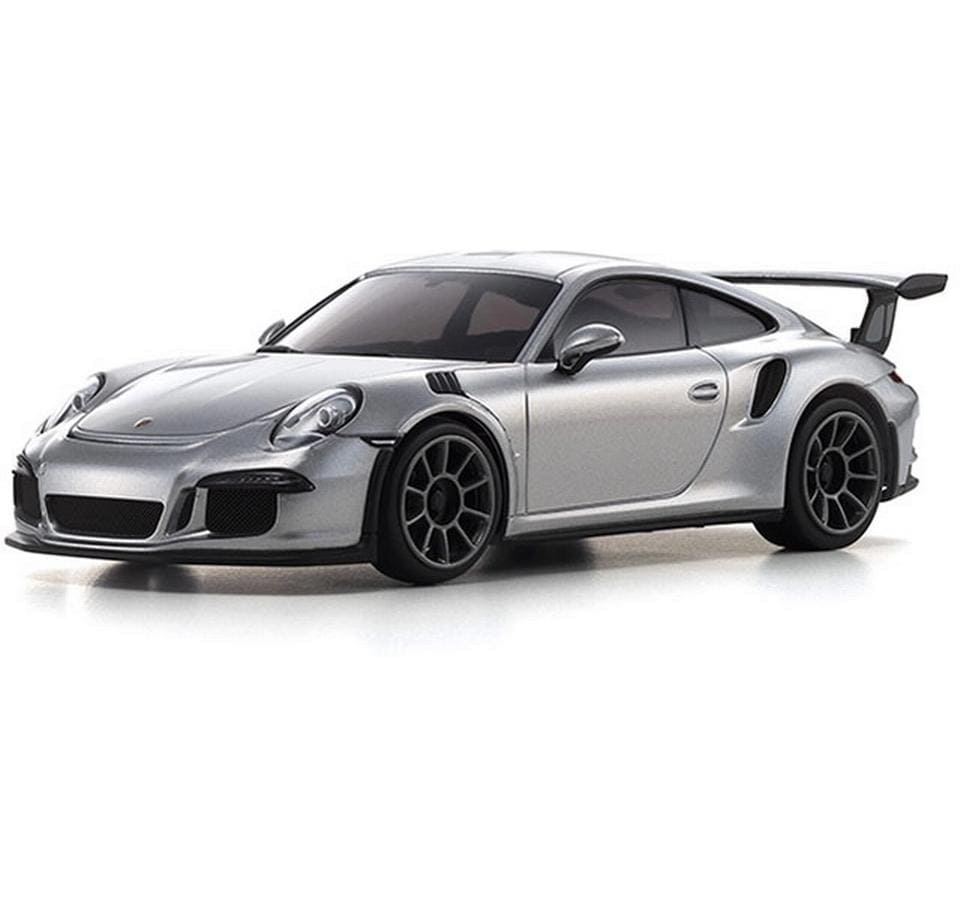 Kyosho Mini Z Porsche 911 GT3 RS, Argent 1:27 Readyset
