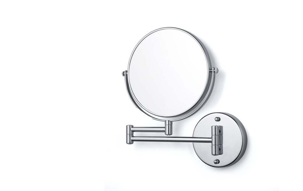 tesa Miroir cosmétique Visioon, orientable Argent