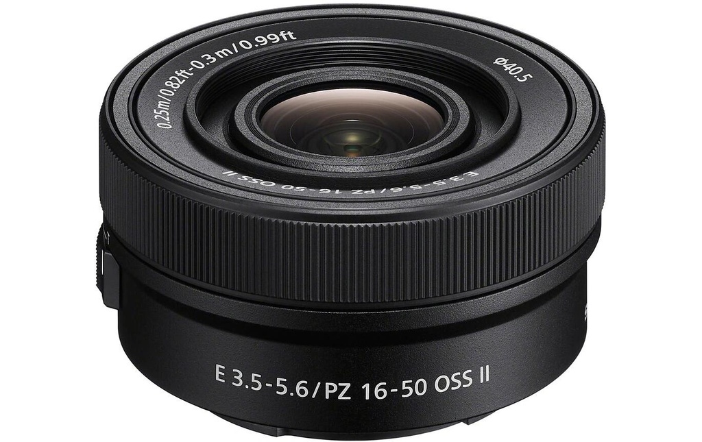 Sony Objectif zoom E PZ 16-50mm F/3.5–5.6 OSS Sony E-Mount