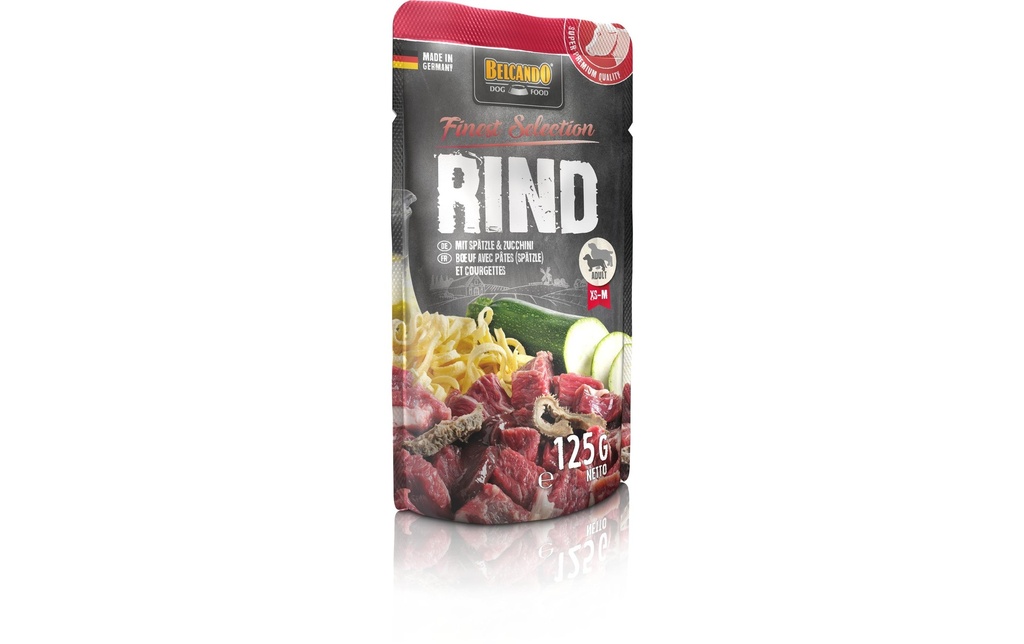 Belcando Alimentation humide Finest Selection Bœuf, 125g