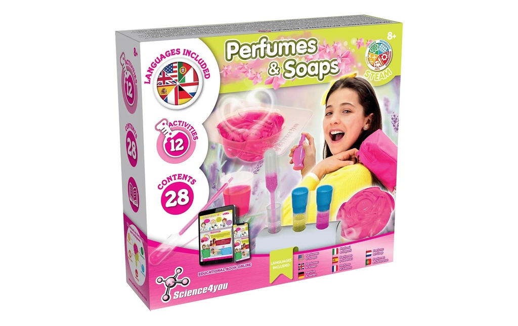 Science4you Boîtes d’expérimentation Perfumes and Soaps-Atelier