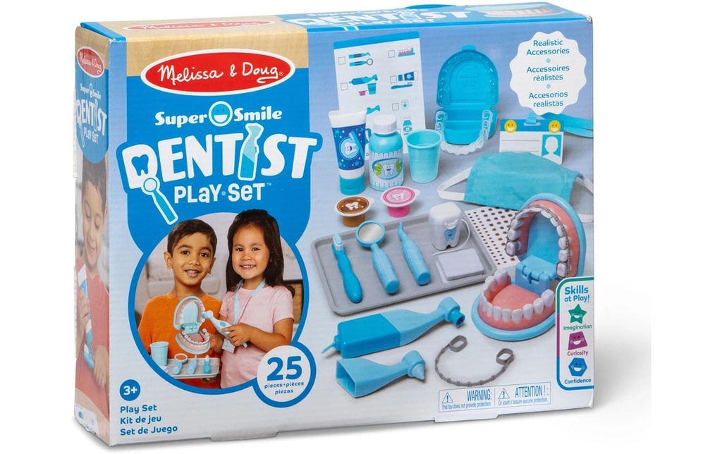 Spinmaster Kit de jeu du dentiste Melissa et Doug Smile