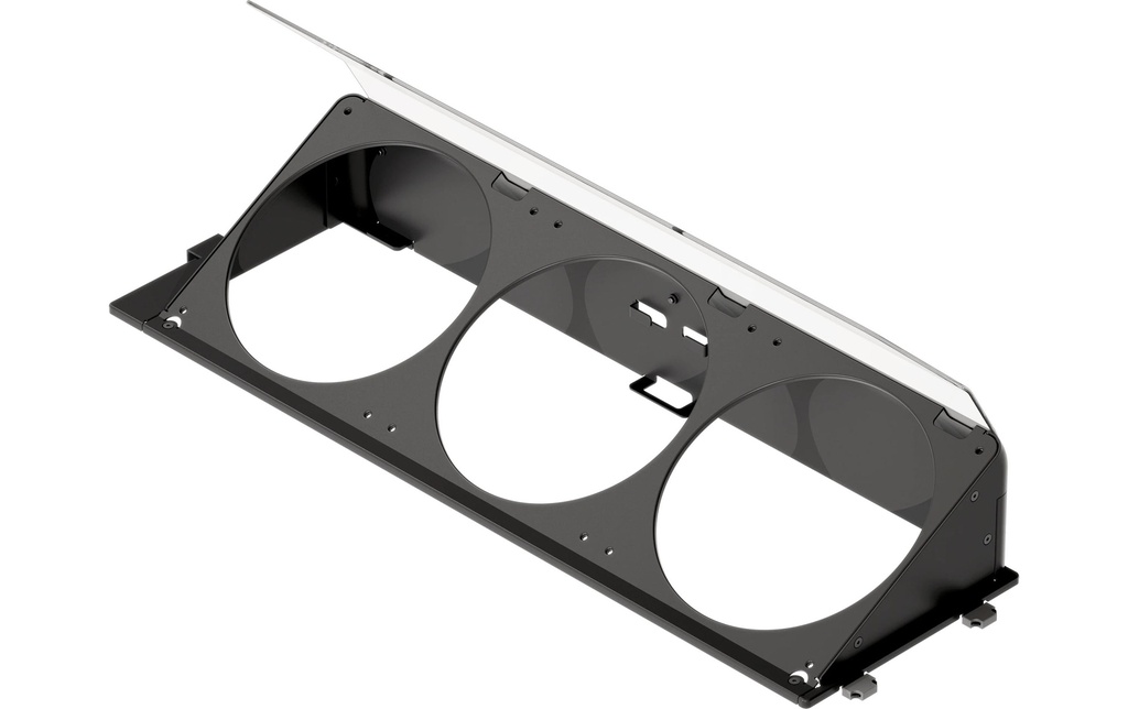HAVN HS 420 Angled Bottom Fan Bracket (support de ventilateur en bas) Noir