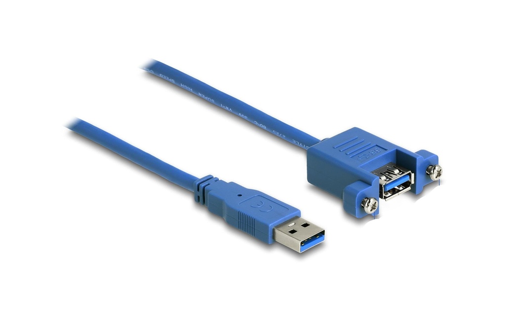 Delock Câble adaptateur USB 3.0 USB-A - USB-A 1 m