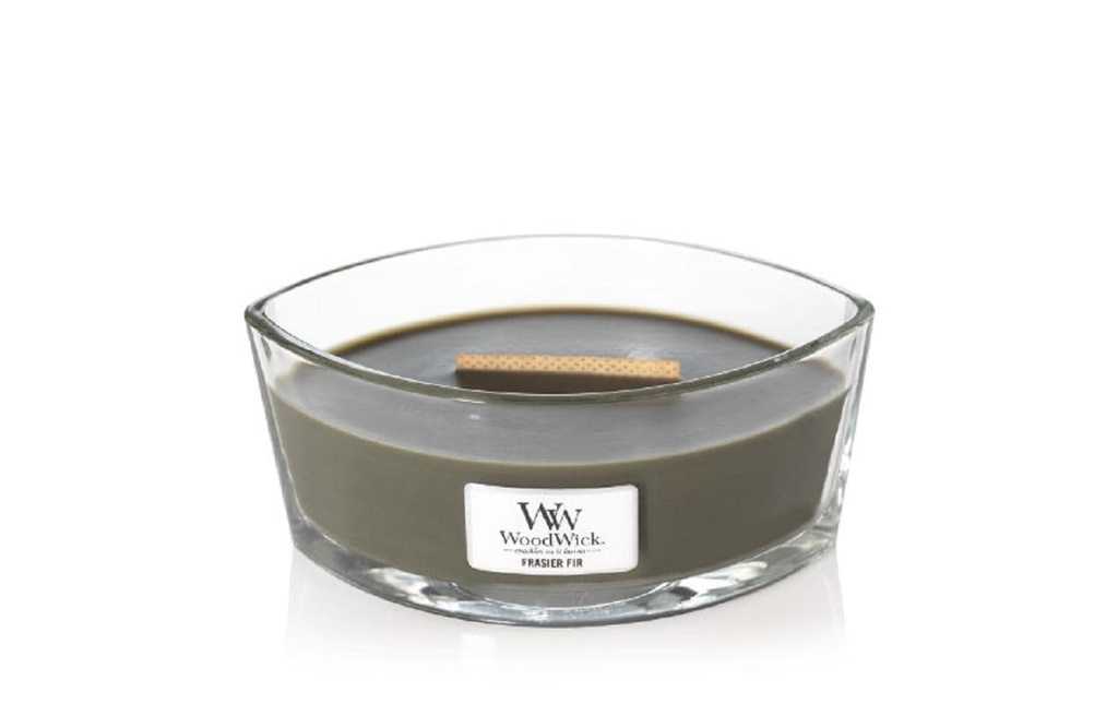 Woodwick Bougie parfumée Frasier Fir Ellipse