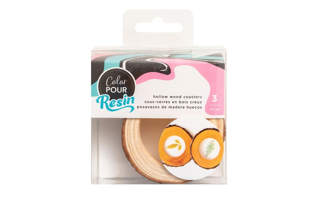 American Crafts Moule à couler Bois, 3 pièces