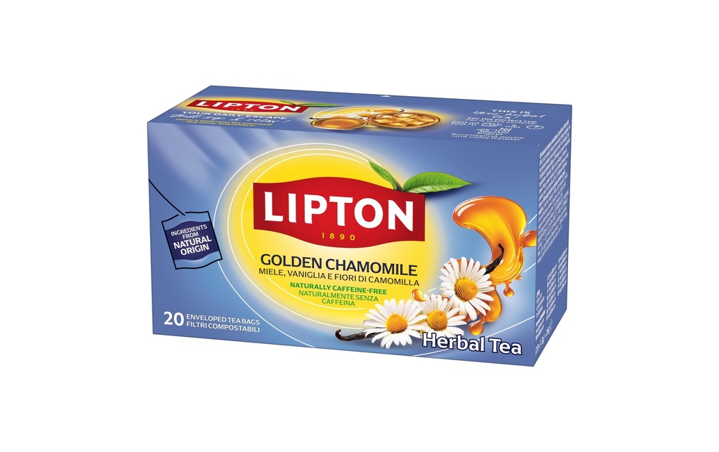 Lipton Sachet de thé Tisane Golden Chamomile 20 Pièce/s