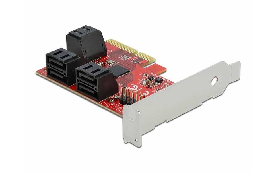 Delock Contrôleur SATA PCI-Ex4- 6x SATA interne