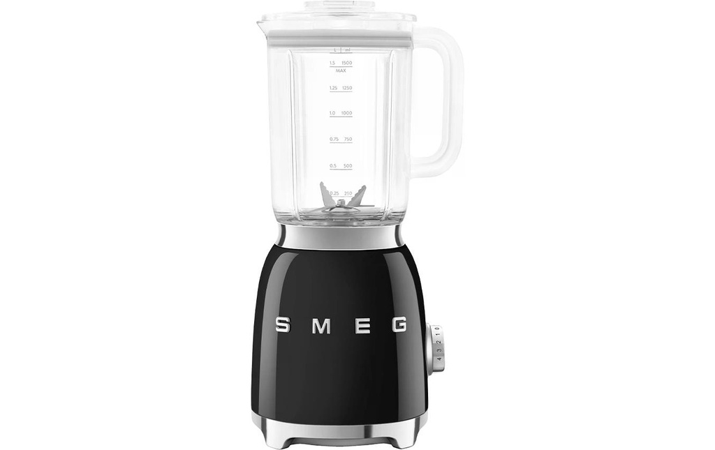 SMEG Mixeur 50's Style BLF03BLEU Noir