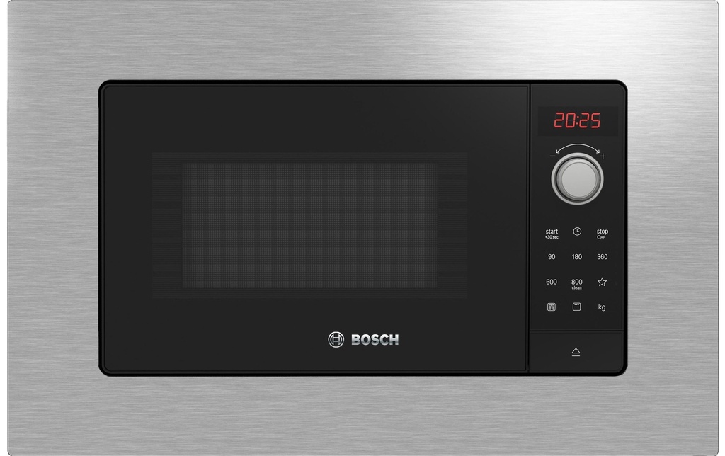 Bosch Four à micro-ondes encastré BEL623MS3 Argenté