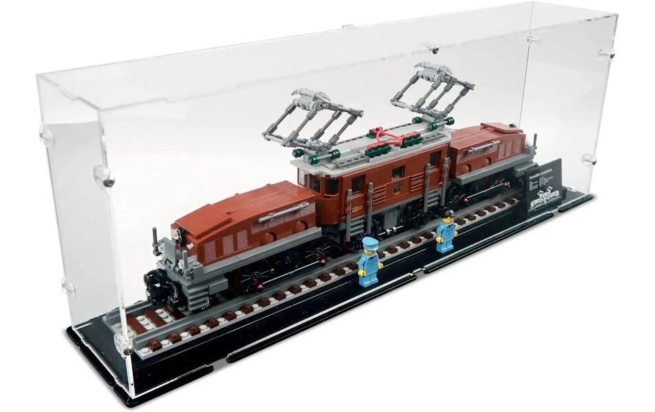 iDisplayit Accessoire Présentoir en acrylique LEGO 10277 Loco crocodile