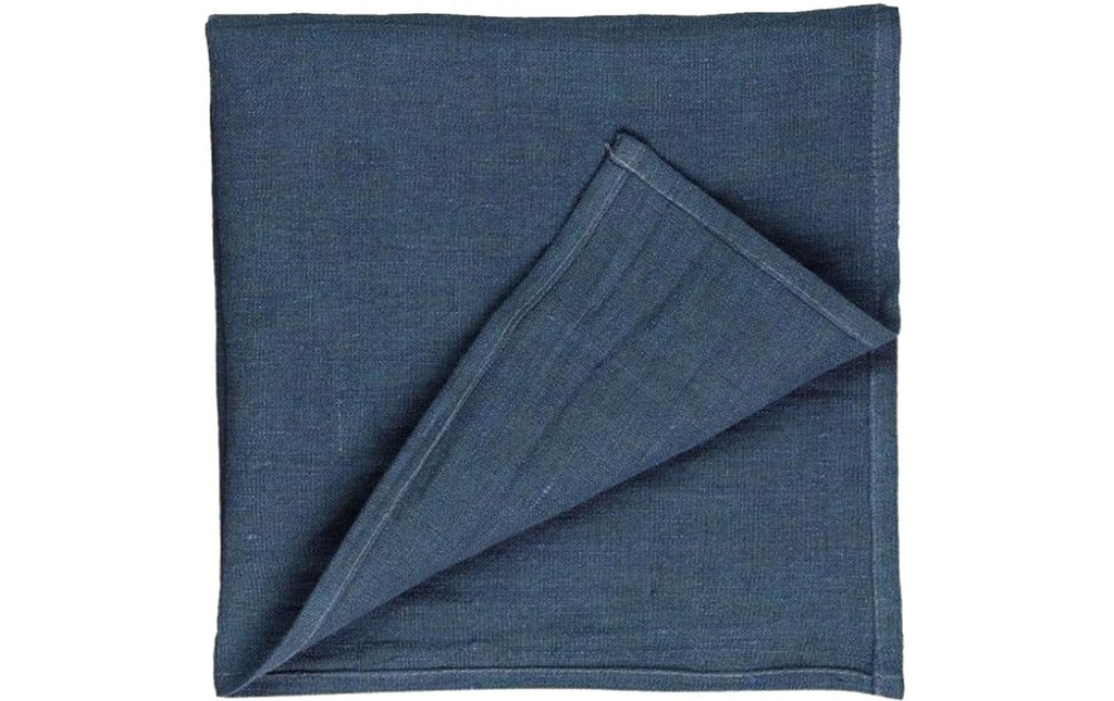PROFLAX Serviette en tissu Toile 40 x 40 cm, 1 pièce, bleu