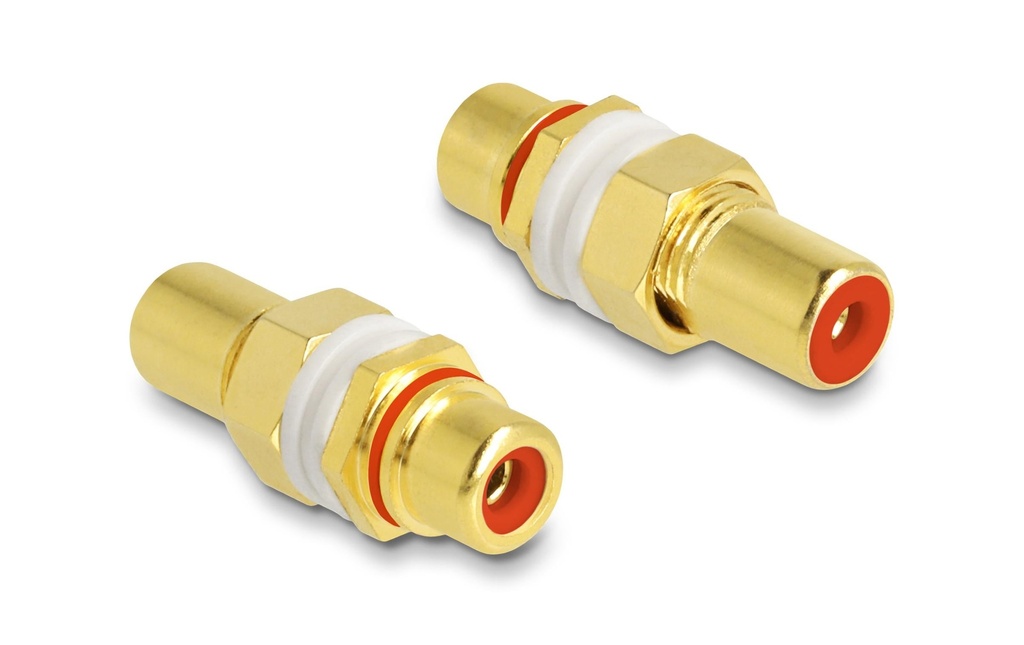 Delock Adaptateur audio Douille/prise femelle Cinch - Cinch