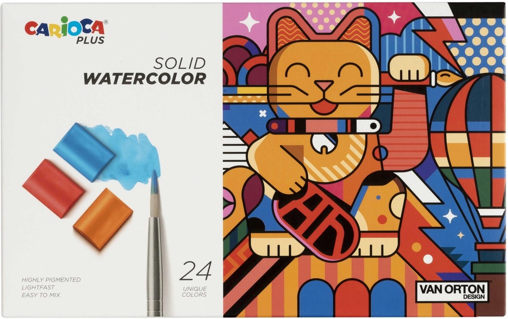 Carioca Peinture à l’eau Plus , Multicolore