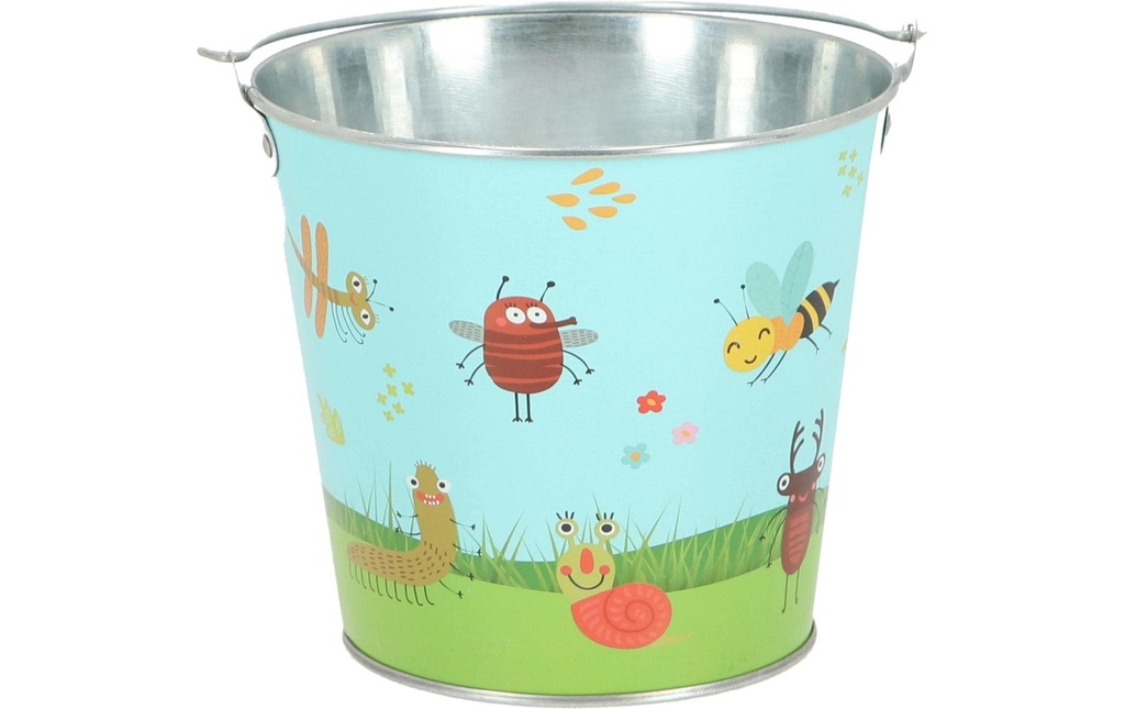 Esschert Design Seau pour enfants motif insectes 1 Pièce/s