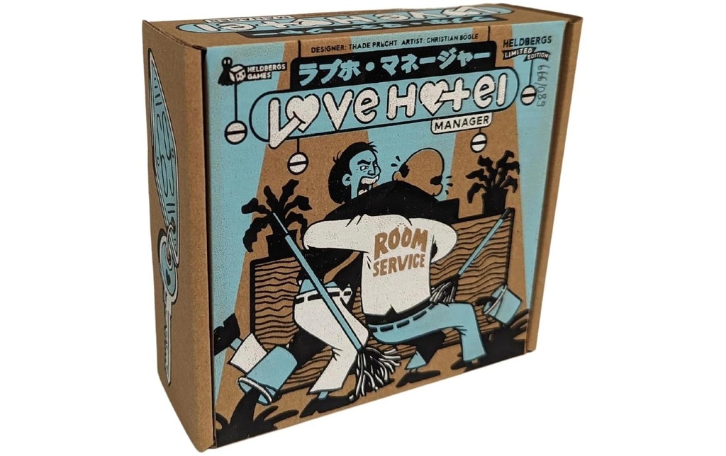 Heldbergs Games Party game Love Hotel Manager