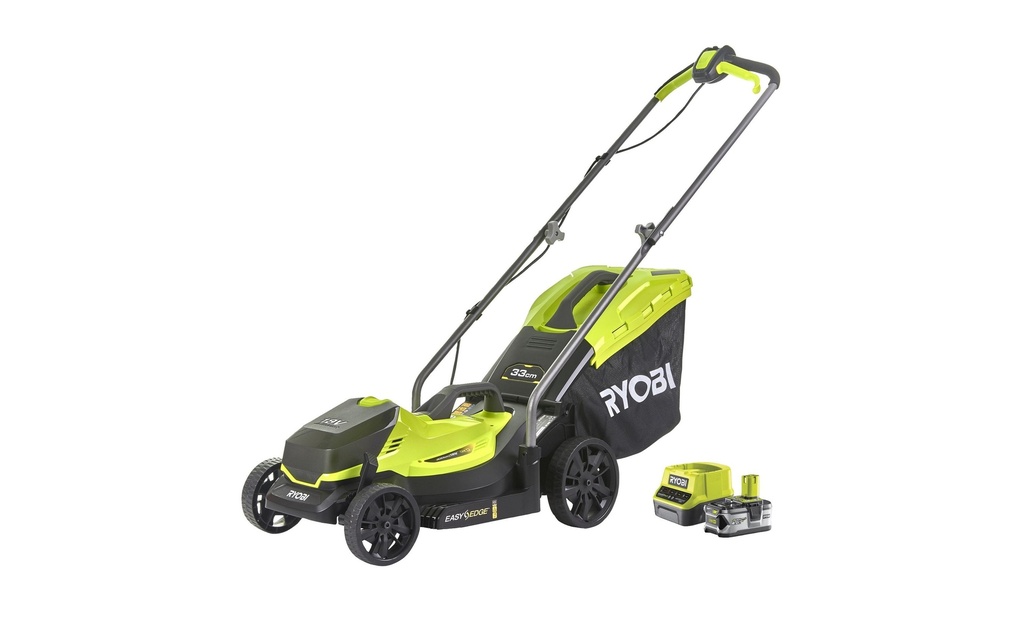 RYOBI Tondeuse à gazon sans fil RLM18X33B40