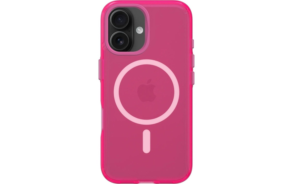 Rhinoshield Coque arrière JellyTint MagSafe iPhone 16 Fancy Pink