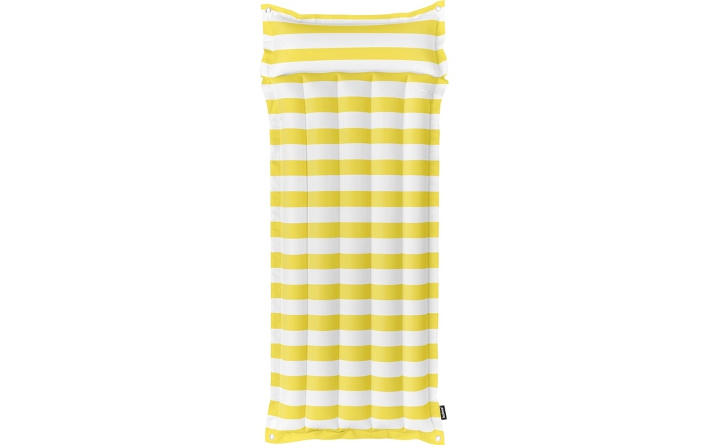 Kolma Matelas pneumatique Blanc/Jaune