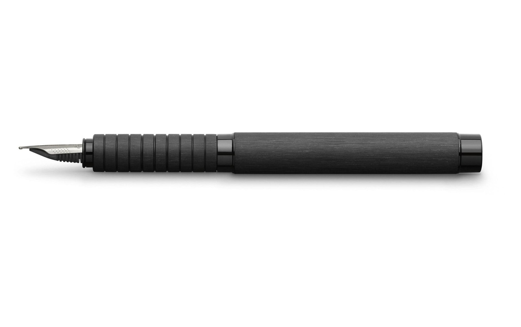 Faber-Castell Stylo plume Essentio moyen (M), Noir