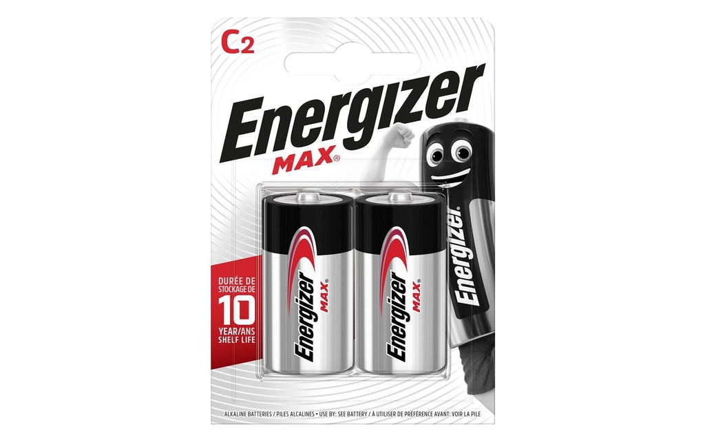Energizer Pile MAX Baby C , 2 Pièce/s