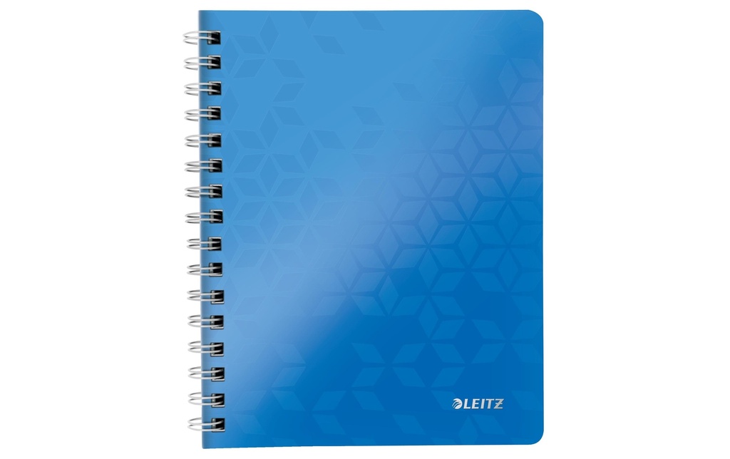 LEITZ Bloc collège WOW A5 quadr.bleu (160 pces)