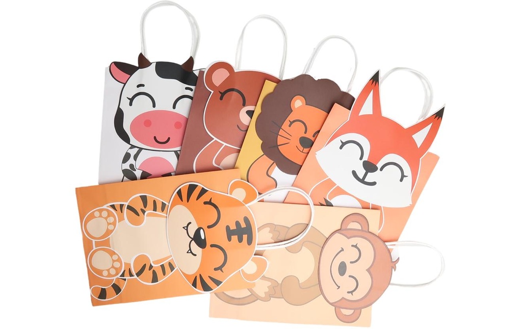BackshopSchweiz Sac cadeau 6 pièces, Animal