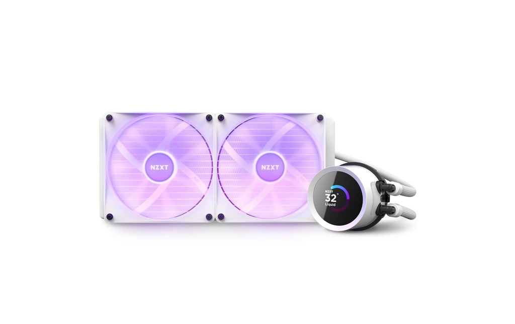 NZXT Refroidissement à eau Kraken 280 RGB Blanc