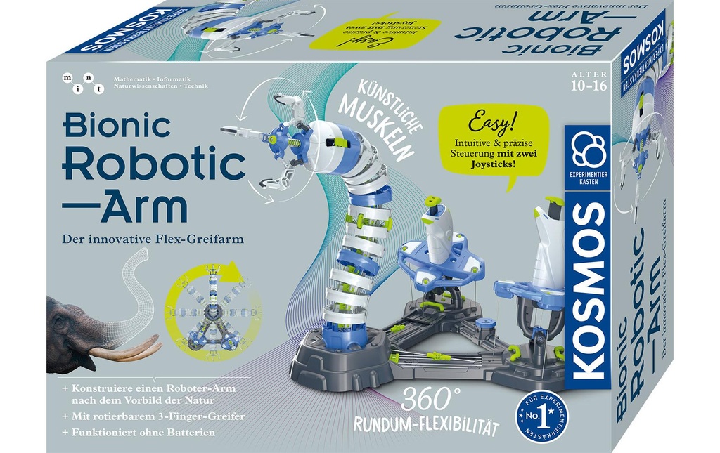 Kosmos Boîtes d’expérimentation Bras robotique bionique