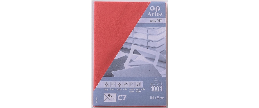 Artoz Enveloppe Rouge, C7