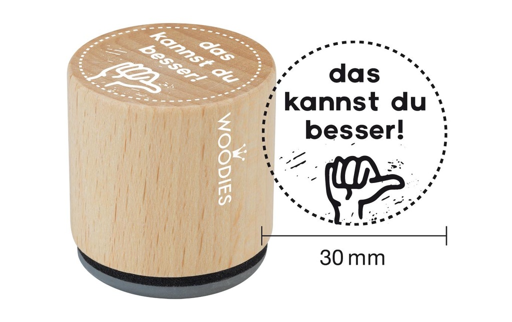 Woodies Tampon Du kannst das besser 1 pièce