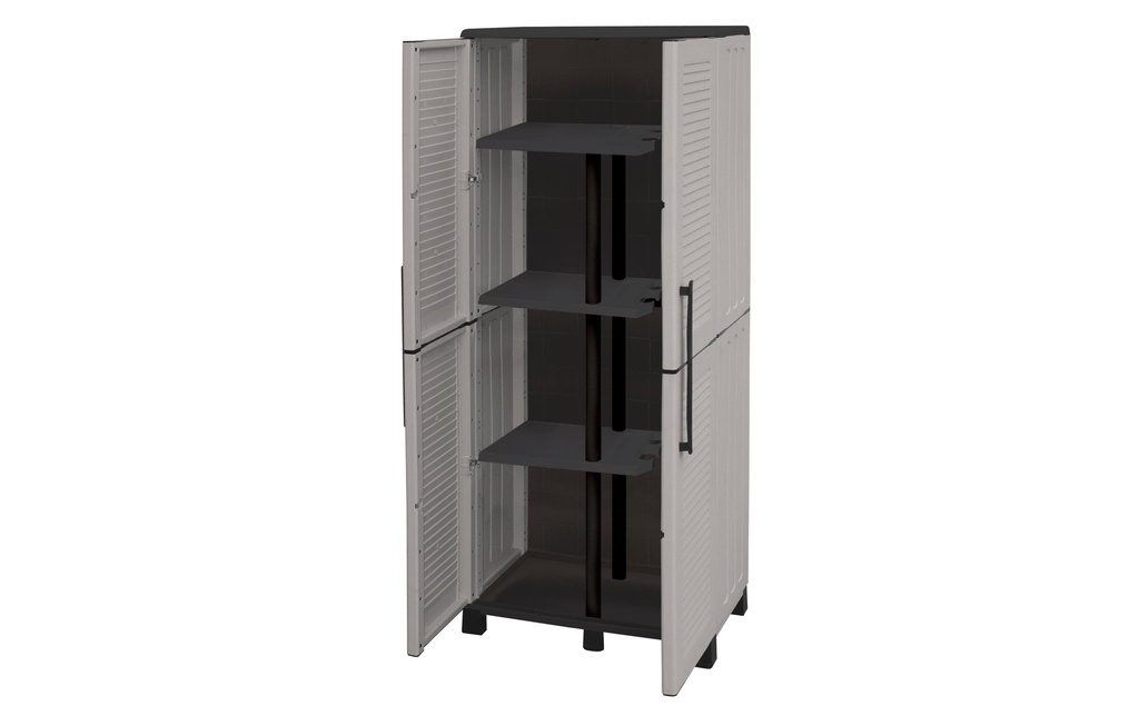 Art Plast Armoire de jardin Family F70/PS, Gris clair