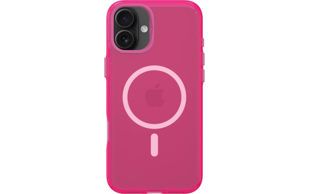 Rhinoshield Coque arrière JellyTint MagSafe iPhone 16 Plus Fancy Pink