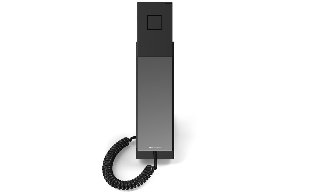 snom Téléphone de bureau HD30LA, Téléphone analogique du hall d'hôtel Noir