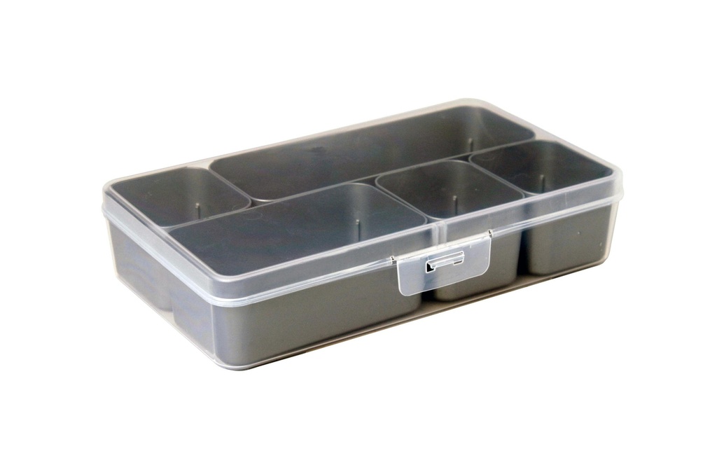 Sigma Home Boîte de rangement Q-Line Gris, Volumes: 1.8 l