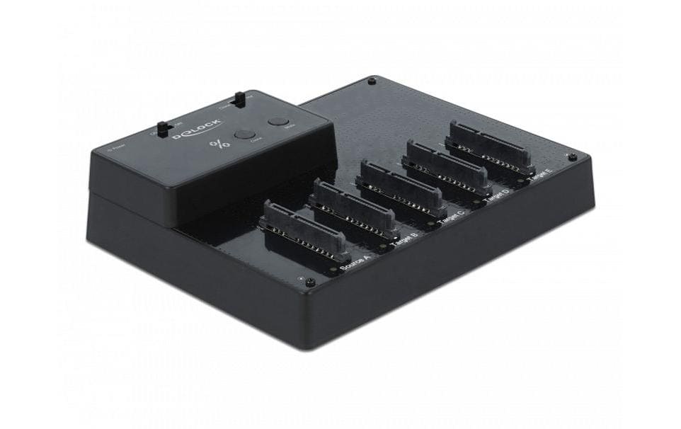 Delock Station d’accueil et de clonage 64098 pour 5x 2.5 SATA HDD / SSD