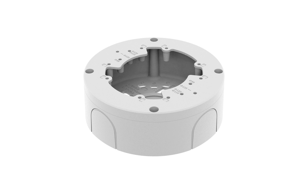 Hanwha Vision Boîtier de raccordement SBV-140BW Blanc 1 Pièce/s