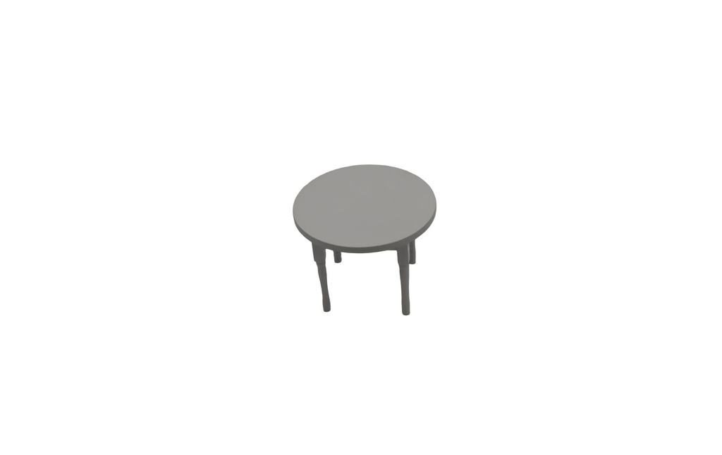 Bottsa Mini-meubles Table ronde 6 cm