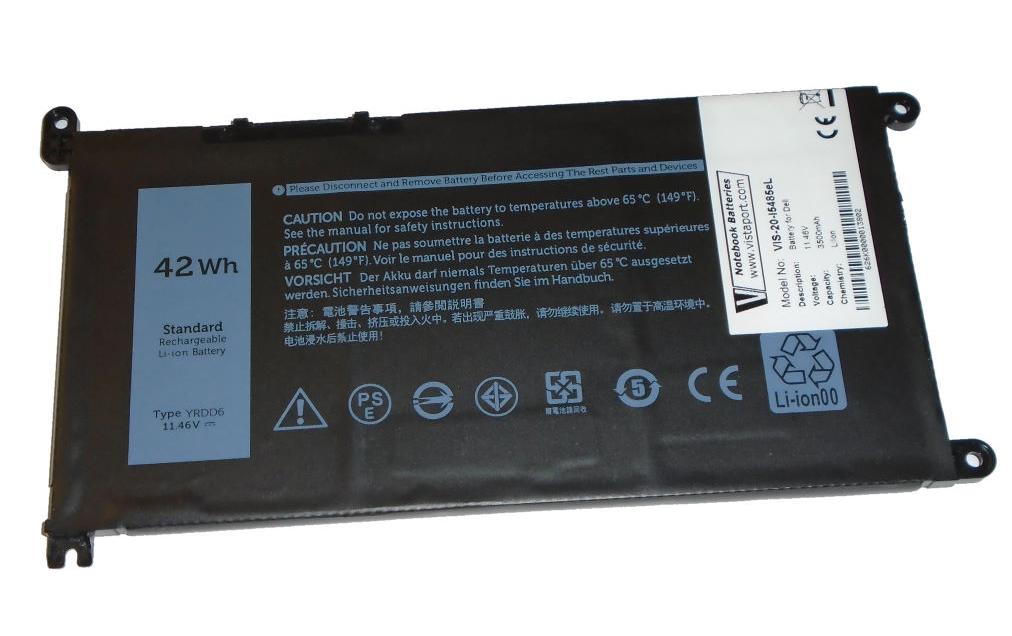Vistaport Batterie pour DELL Inspiron 14 5482/5485