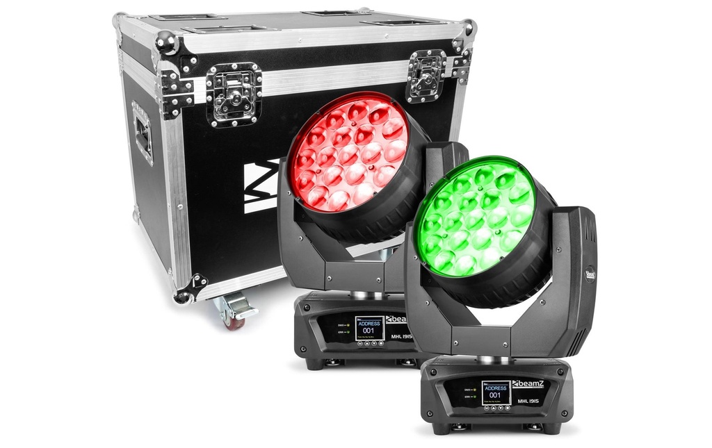 BeamZ Pro Tête mobile MHL1915 Set