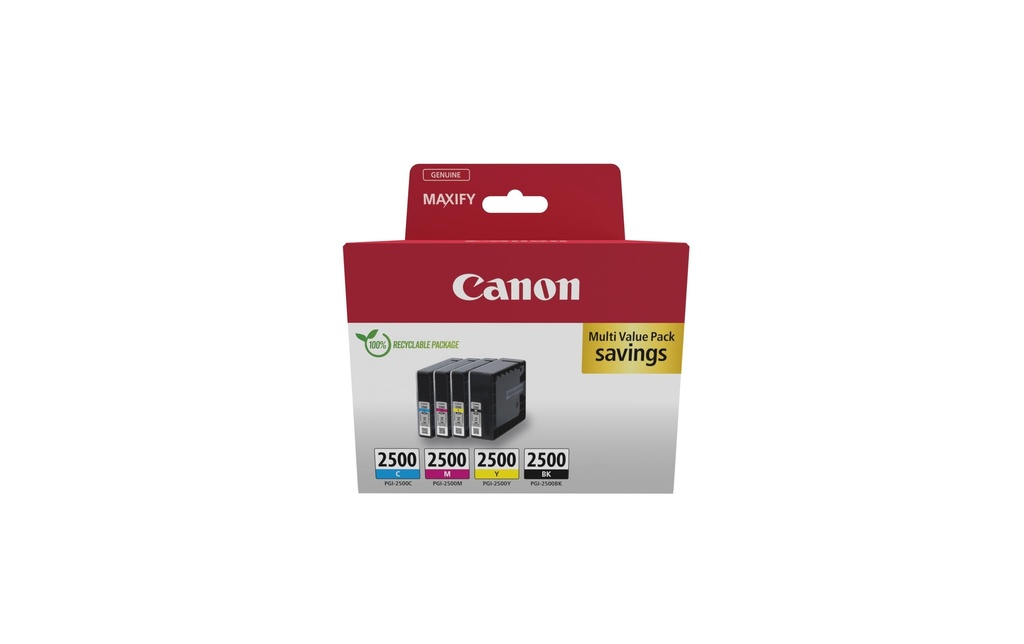 Canon Encre PGI-2500 BK/C/M/Y