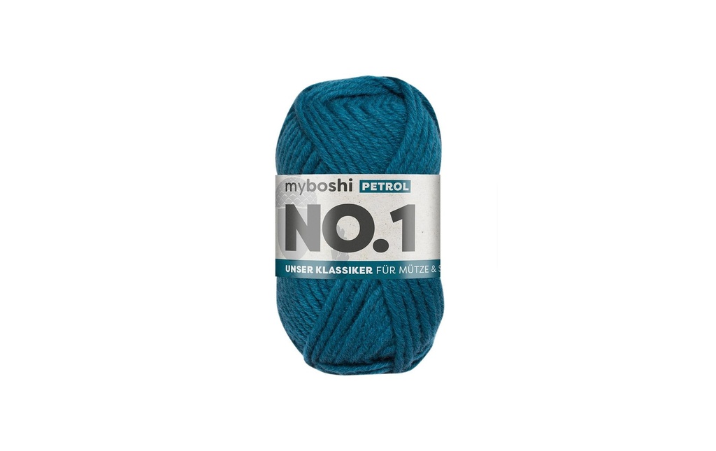 myBoshi Laine Nr.1 Pétrole 50 g, 55 m